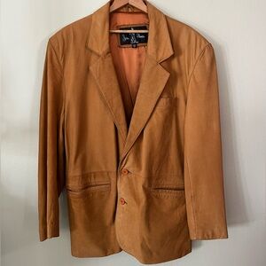 Vintage Luis Alvear Men's Suede Blazer